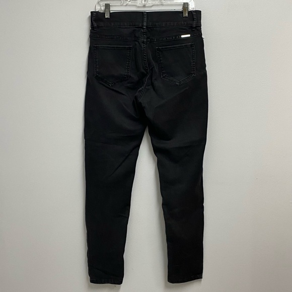New York & Co SOHO Black Skinny Jeans with Zipper Pockets size 10 - Picture 2 of 2